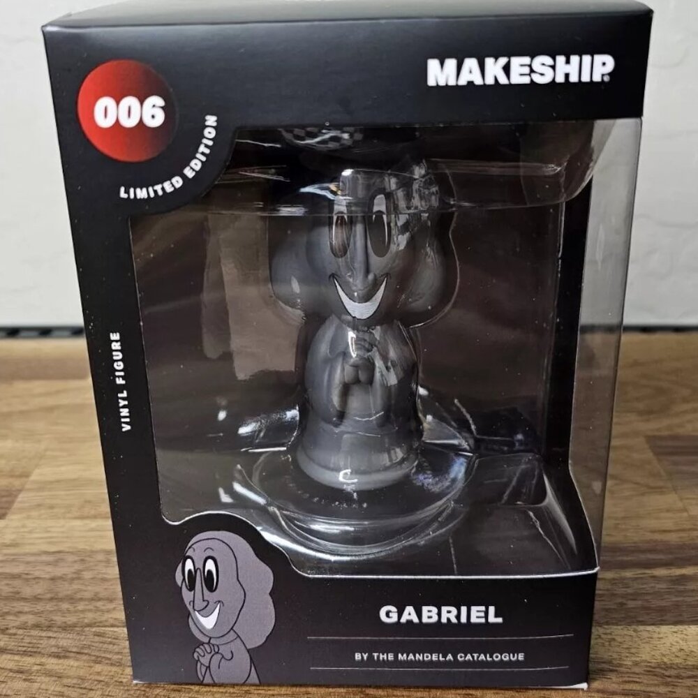 Limited Edition Makeship Gabriel Mandela Catalogue Vinyl Figure NWT